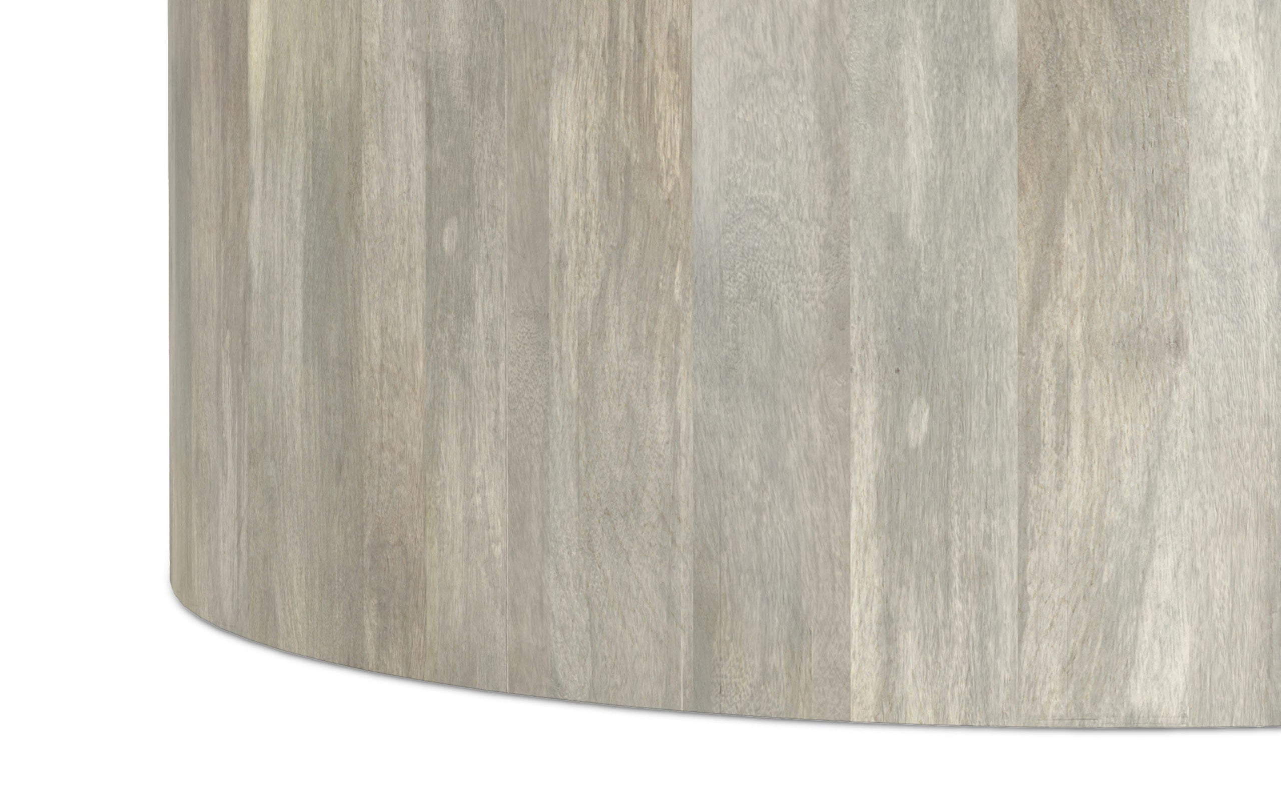 White Wash | Millbury Drum Coffee Table