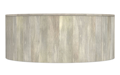 White Wash | Millbury Drum Coffee Table