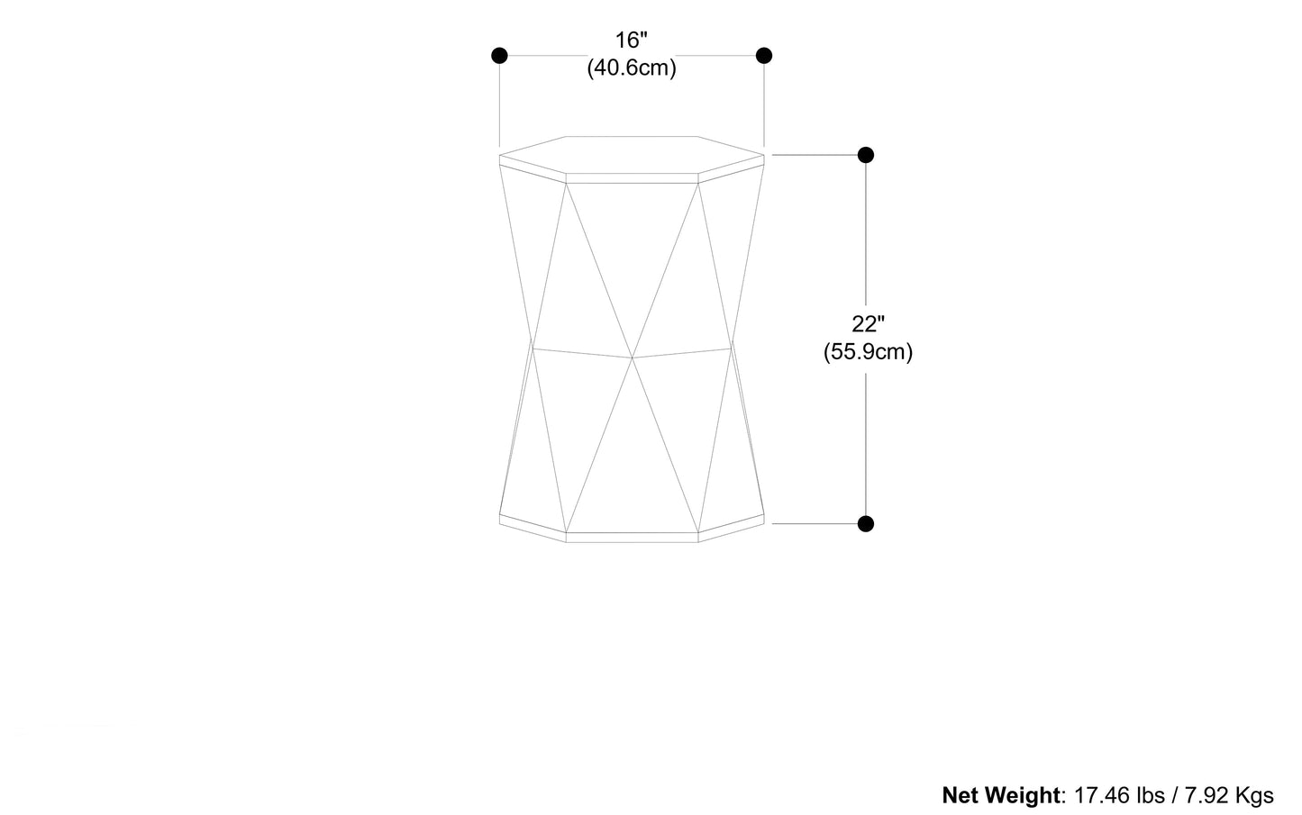 Natural | Mckinley Side Table