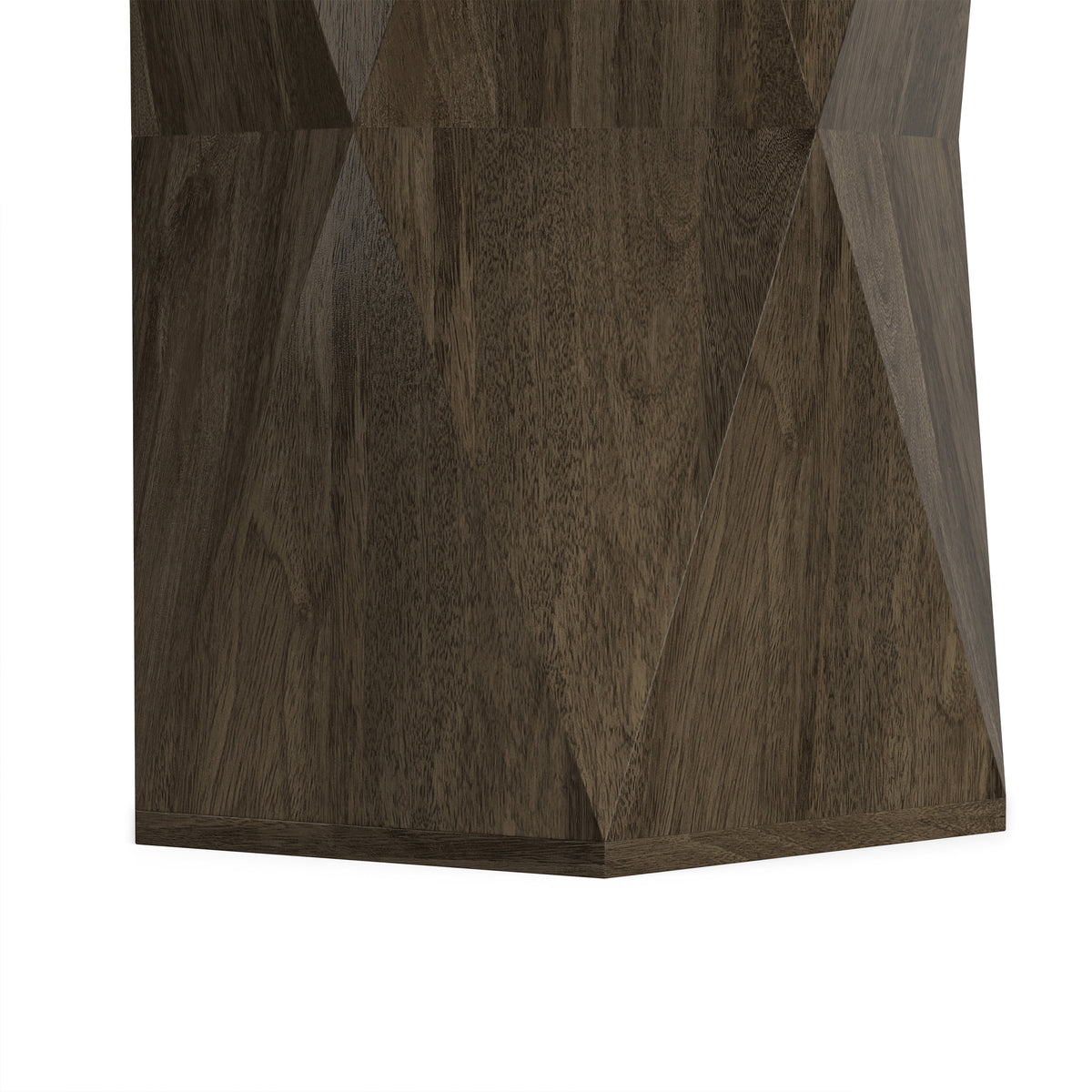 Ash Grey | Mckinley 16 inch Hexagon Geometric Accent Table
