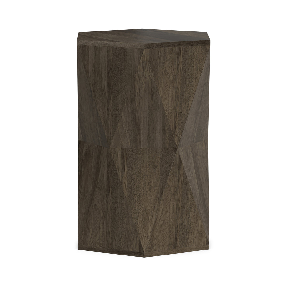 Ash Grey | Mckinley 16 inch Hexagon Geometric Accent Table