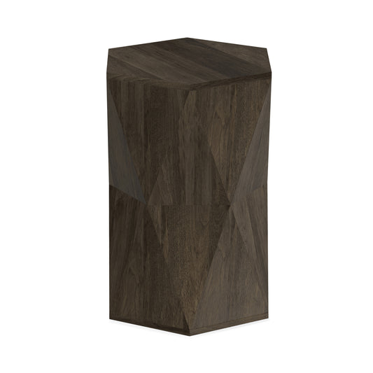 Ash Grey | Mckinley 16 inch Hexagon Geometric Accent Table