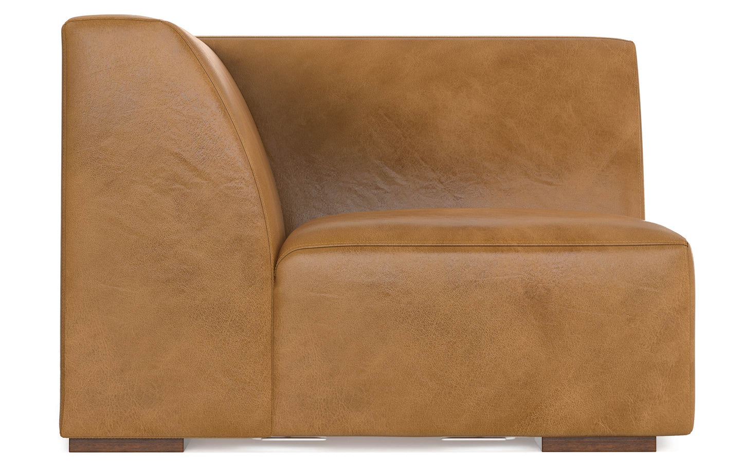 Sienna Genuine Leather | Rex Corner Module in Genuine Leather