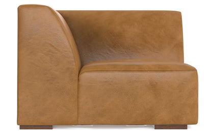 Sienna Genuine Leather | Rex Corner Module in Genuine Leather