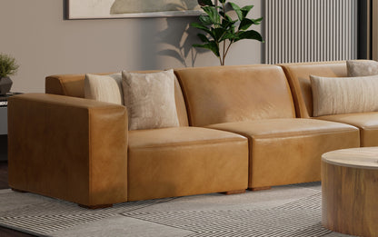 Sienna Genuine Leather | Rex Left Arm Module in Genuine Leather