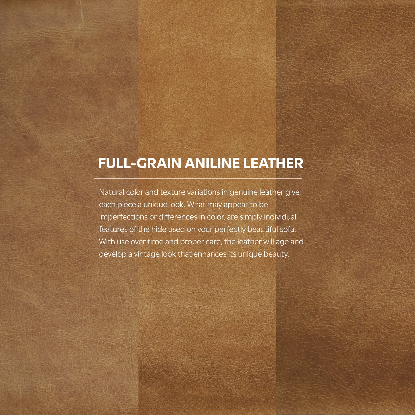 Sienna Genuine Leather | Rex Ottoman in Genuine Leather