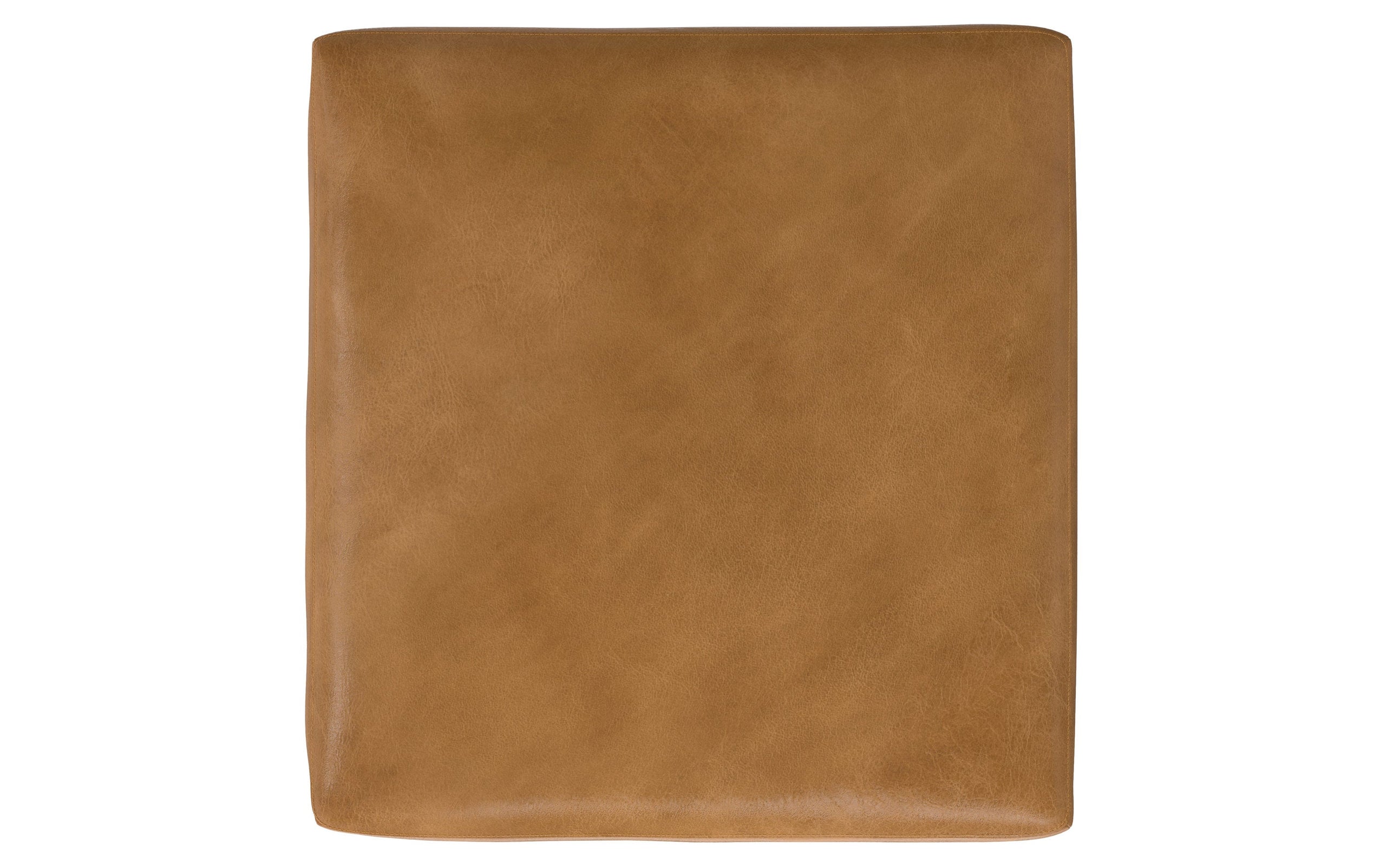 Sienna Genuine Leather | Rex Ottoman in Genuine Leather