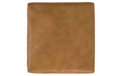 Sienna Genuine Leather | Rex Ottoman in Genuine Leather