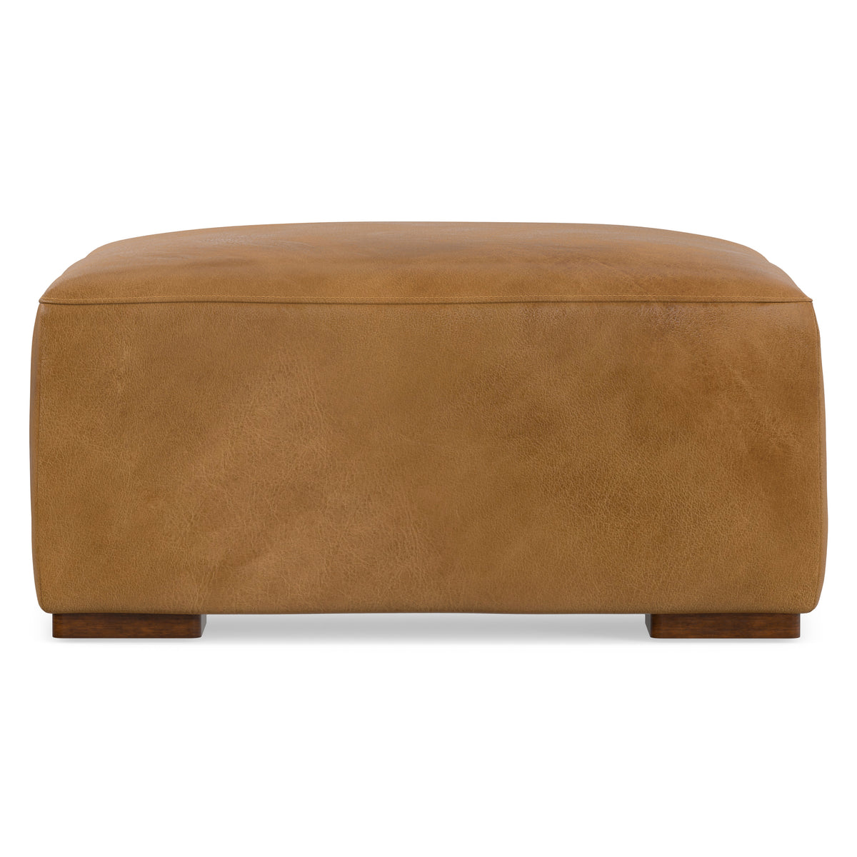 Sienna Genuine Leather | Rex Ottoman in Genuine Leather