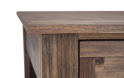 Rustic Natural Aged Brown | Monroe Square Coffee Table