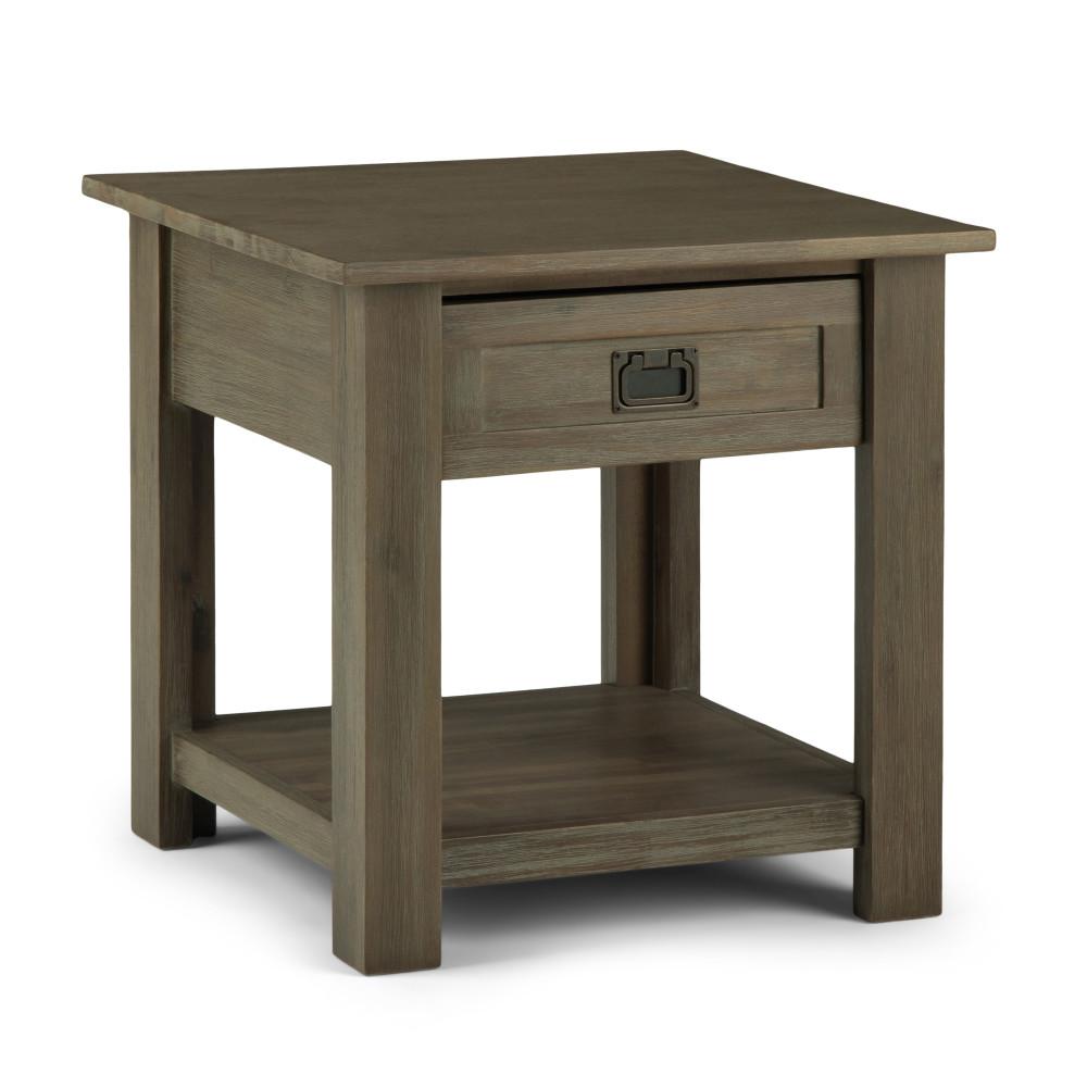 Distressed Grey | Monroe End Side Table