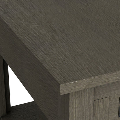 Farmhouse Grey | Monroe Narrow Side Table in Acacia