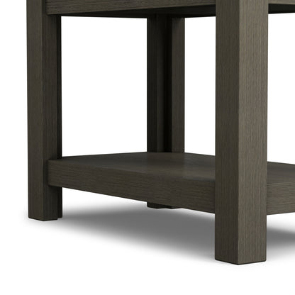 Farmhouse Grey | Monroe Narrow Side Table in Acacia