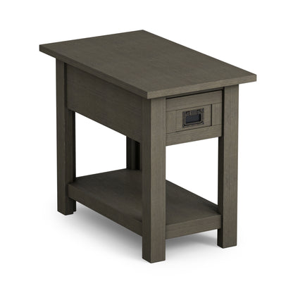 Farmhouse Grey | Monroe Narrow Side Table in Acacia