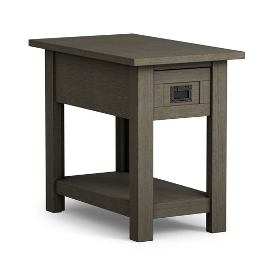 Farmhouse Grey | Monroe Narrow Side Table in Acacia