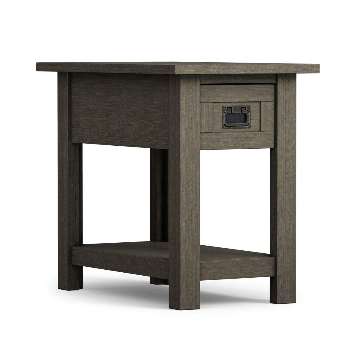 Farmhouse Grey | Monroe Narrow Side Table in Acacia