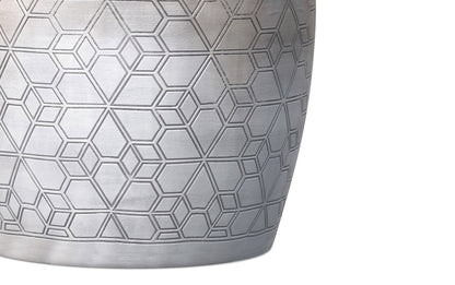Johnsen 15 inch Geometric Pattern Accent Table