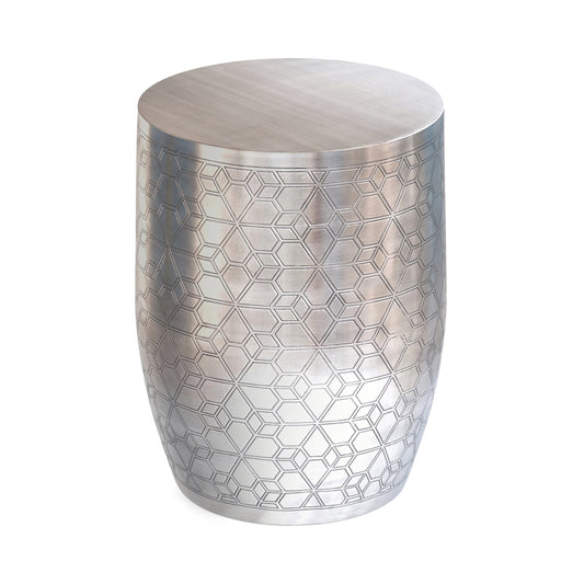 Johnsen 15 inch Geometric Pattern Accent Table