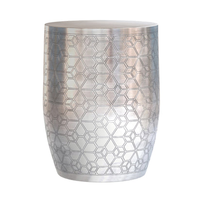 Johnsen 15 inch Geometric Pattern Accent Table