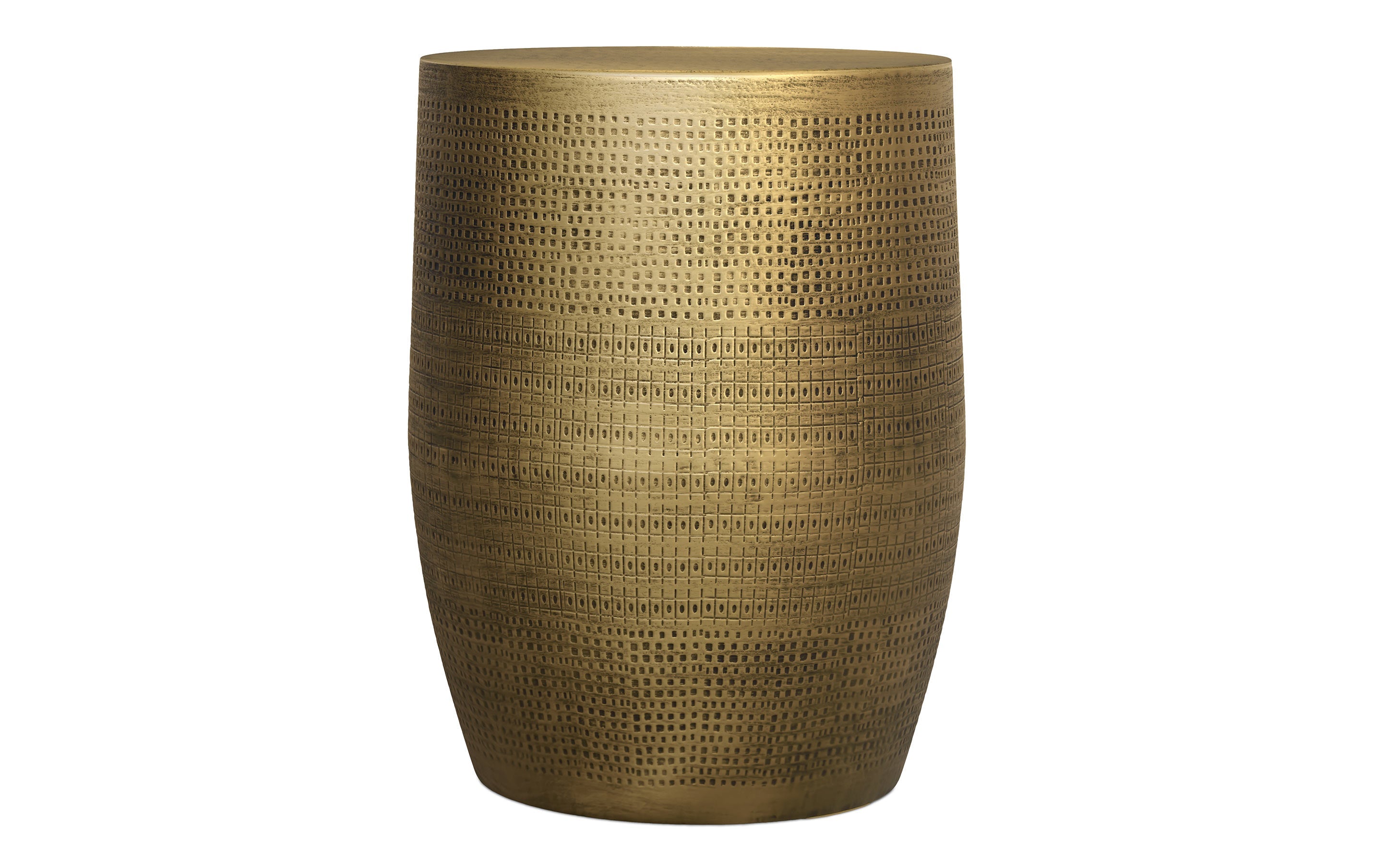 Johnsen 15 inch Morse Pattern Accent Table - Thumbnail 3