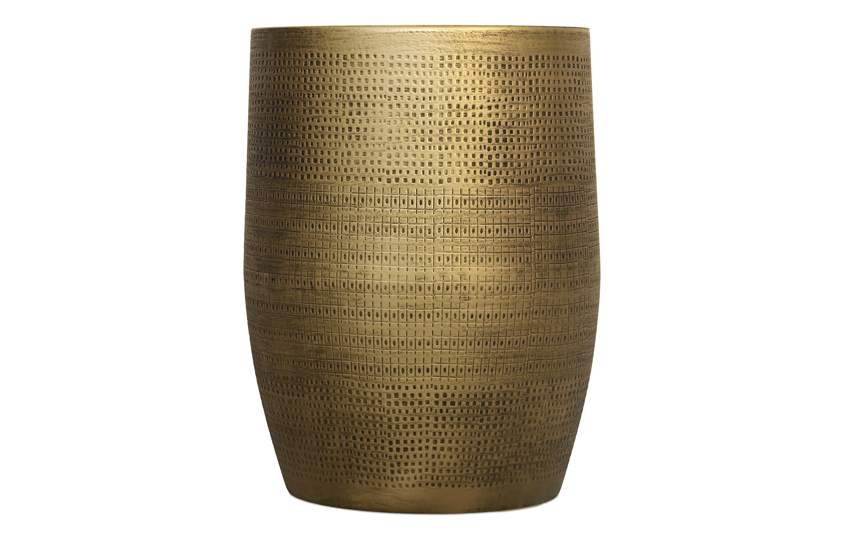 Johnsen 15 inch Morse Pattern Accent Table - Thumbnail 4