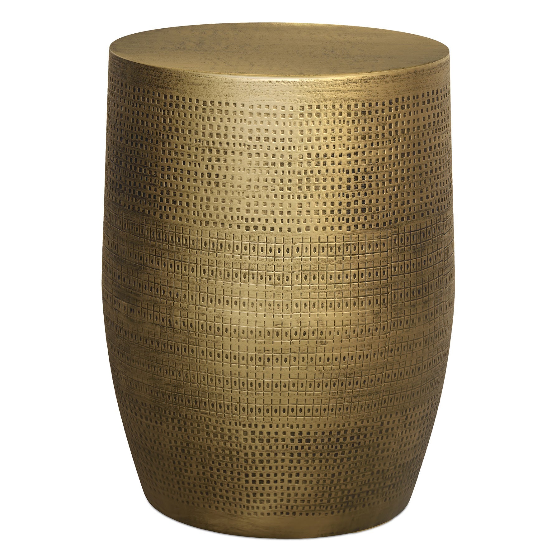 Johnsen 15 inch Morse Pattern Accent Table - Thumbnail 2