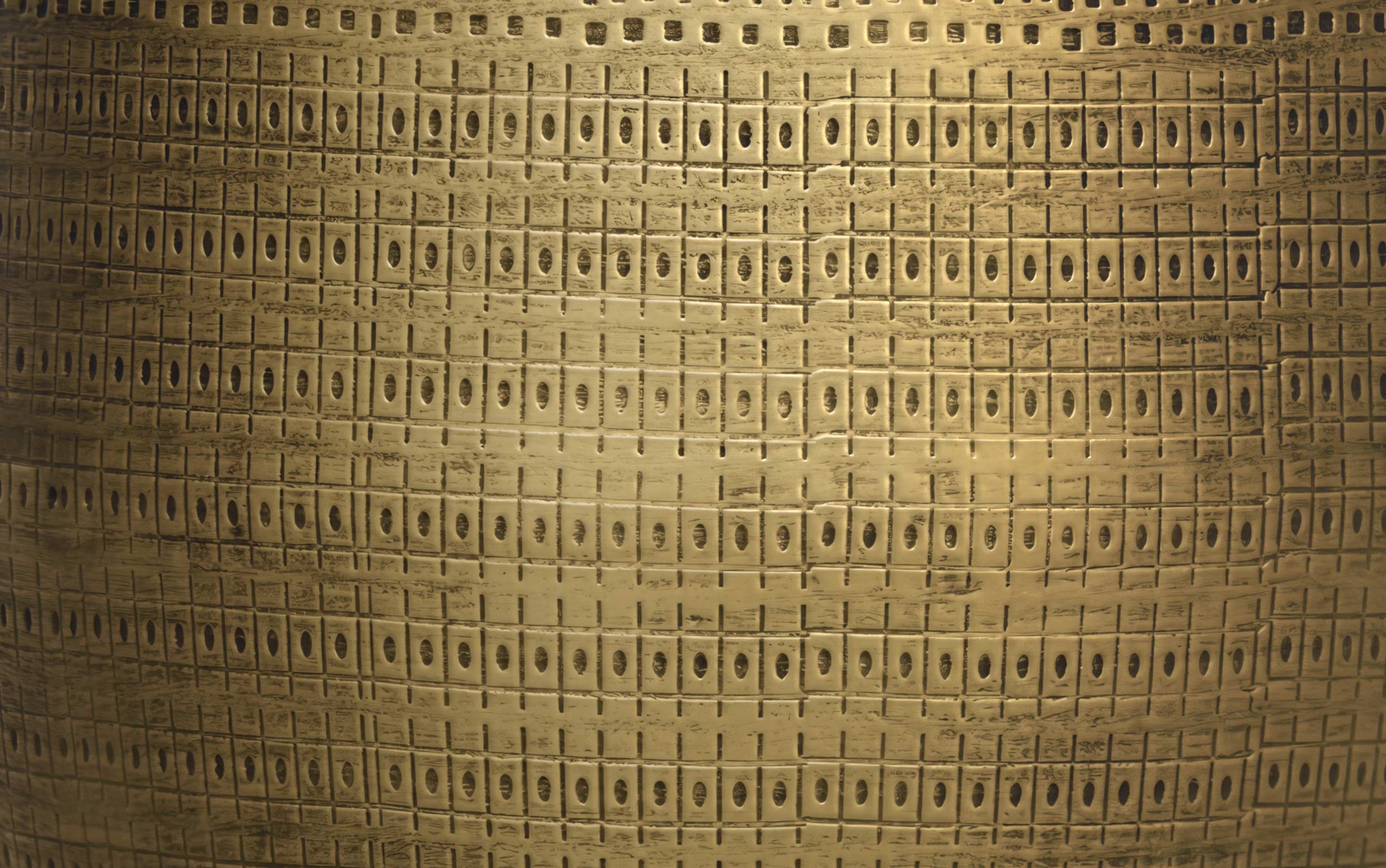 Antique Brass 15 inch | Johnsen 15 inch Morse Pattern Accent Table