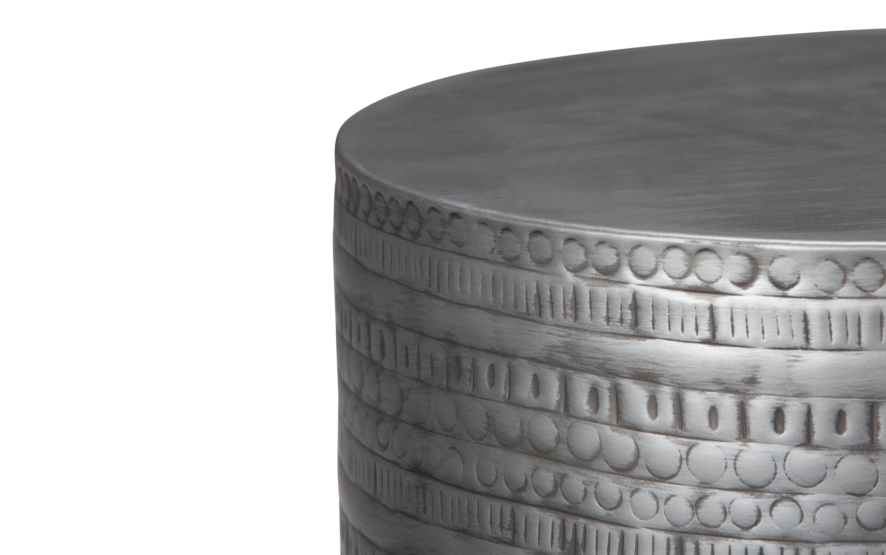 Johnsen Large Metal Accent Table - Thumbnail 3