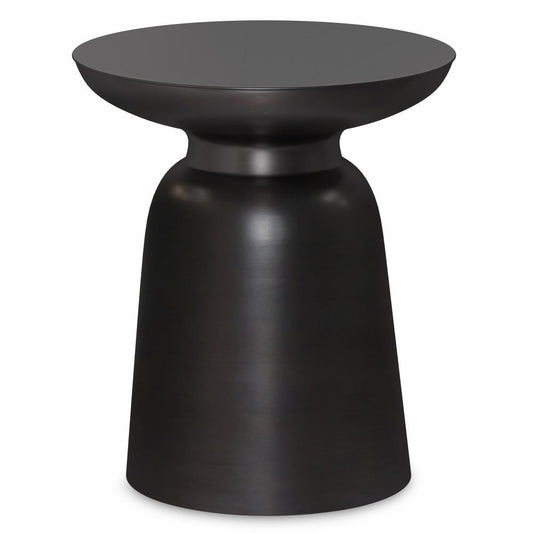 Antique Copper 17 Inch | Toby Metal Accent Table