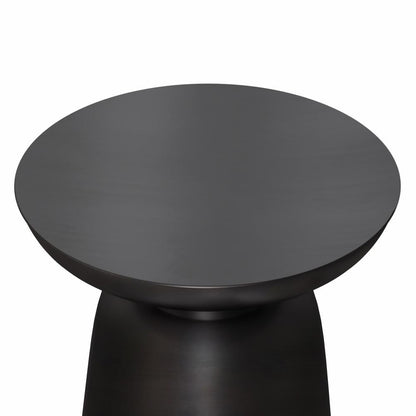 Antique Copper 17 Inch | Toby Metal Accent Table
