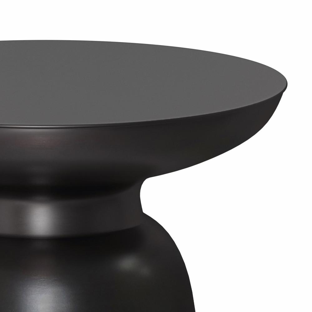 Antique Copper 17 Inch | Toby Metal Accent Table