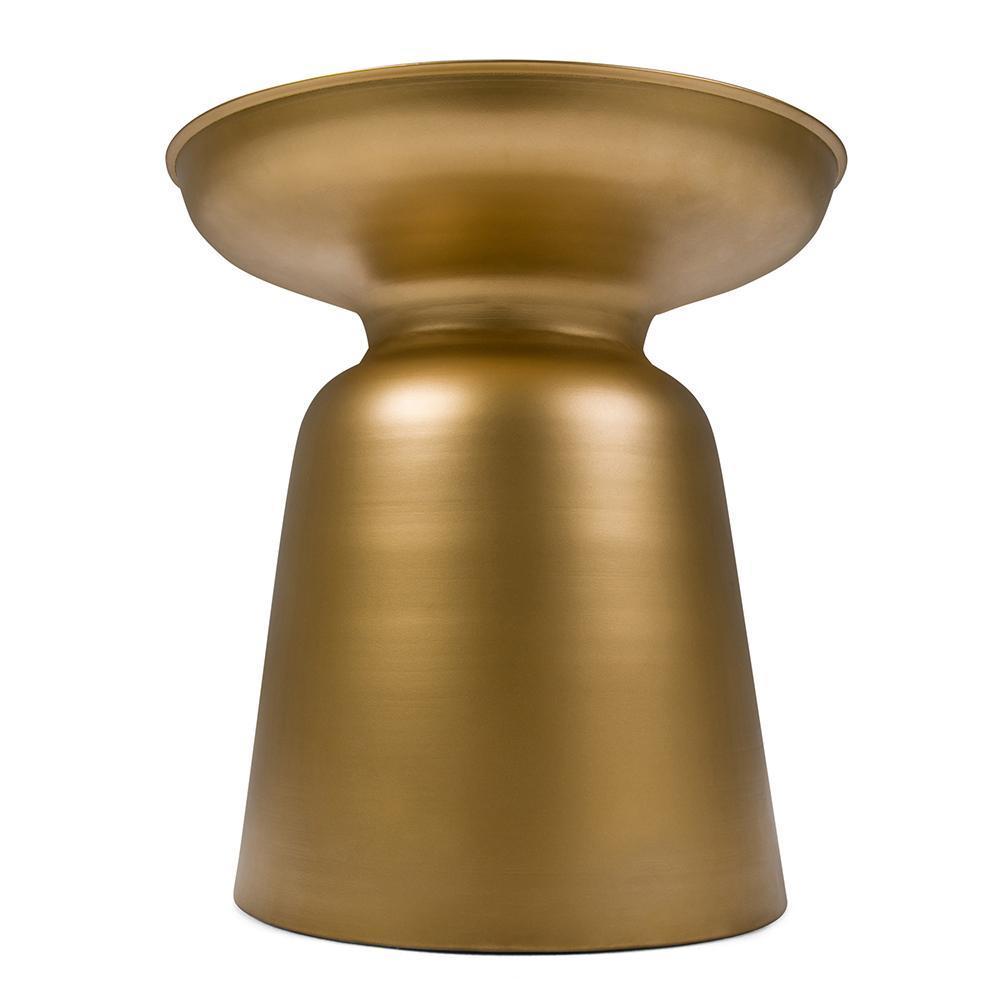 Gold 17 Inch | Toby Metal Accent Table