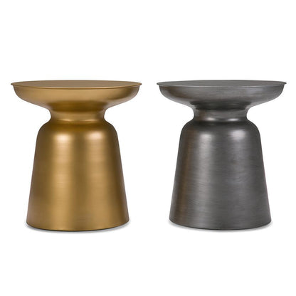 Gold 17 Inch | Toby Metal Accent Table