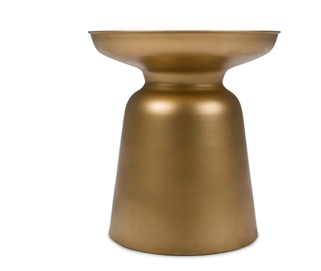 Gold 17 Inch | Toby Metal Accent Table