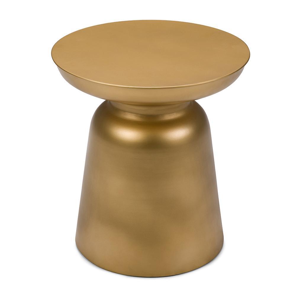 Gold 17 Inch | Toby Metal Accent Table