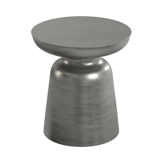 Silver 17 Inch | Toby Metal Accent Table