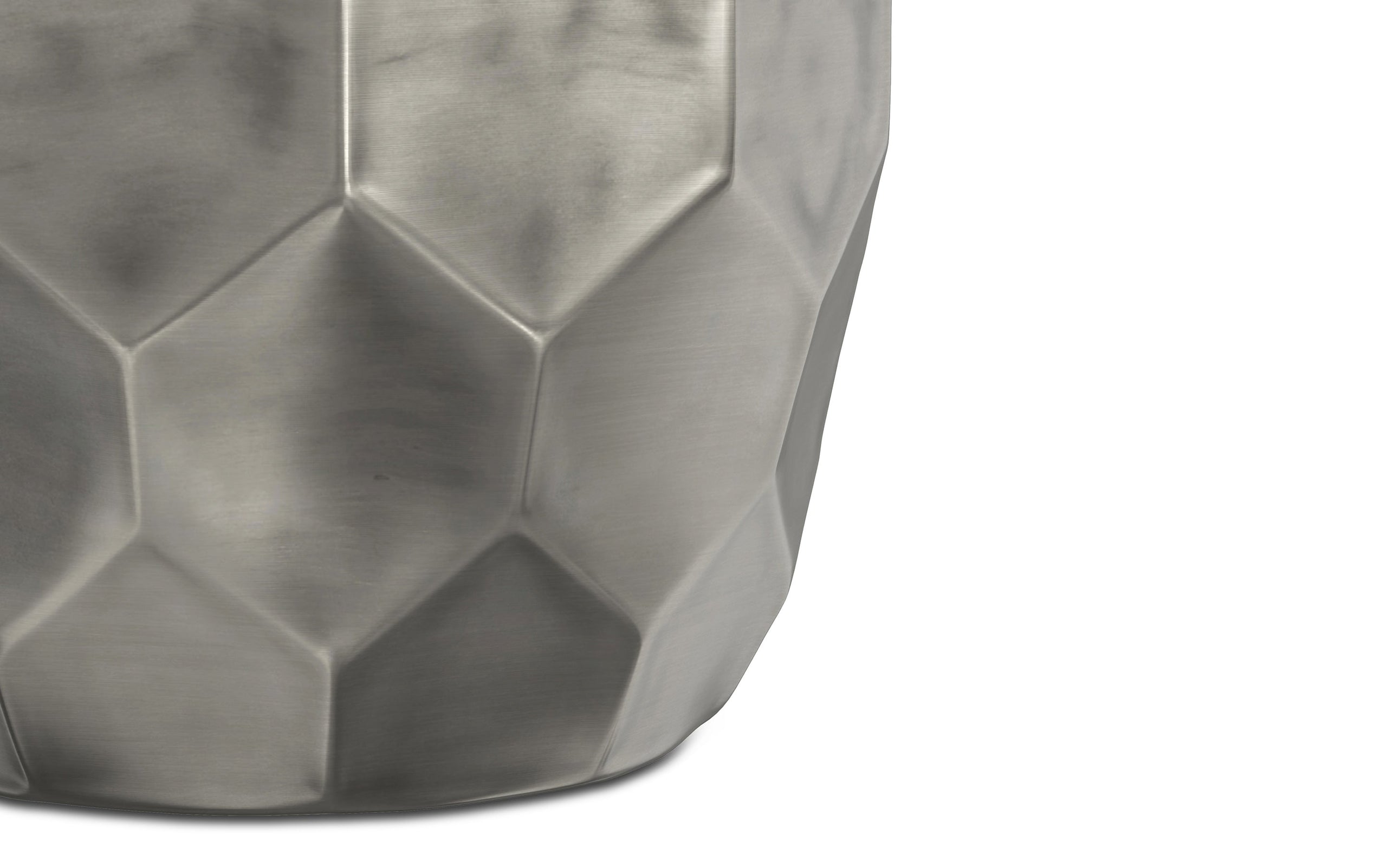 Antique Silver | Flanigan Metal Accent Table