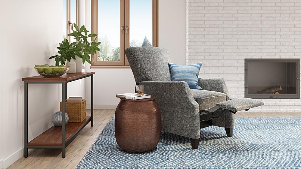  Antique Copper | Griffen Metal Storage Accent Table