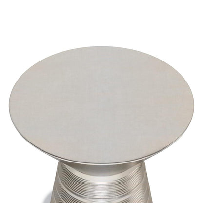 Antique Silver | Sheridan Metal Accent Table