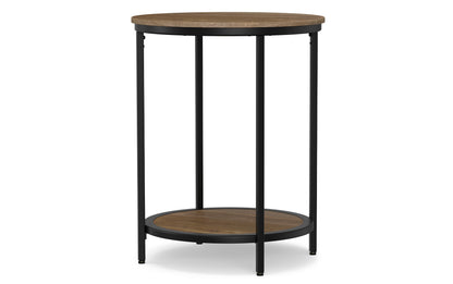 Warm Grey Black | Jenna Round Side Table