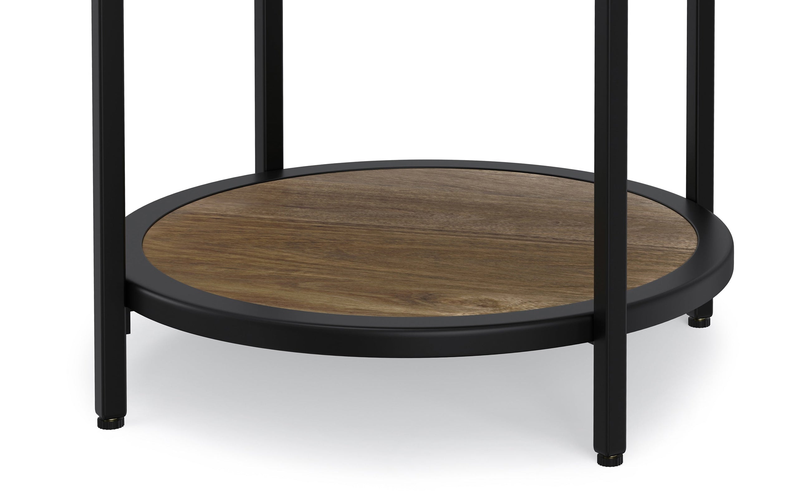 Warm Grey Black | Jenna Round Side Table