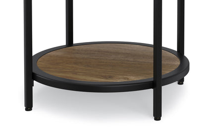 Warm Grey Black | Jenna Round Side Table