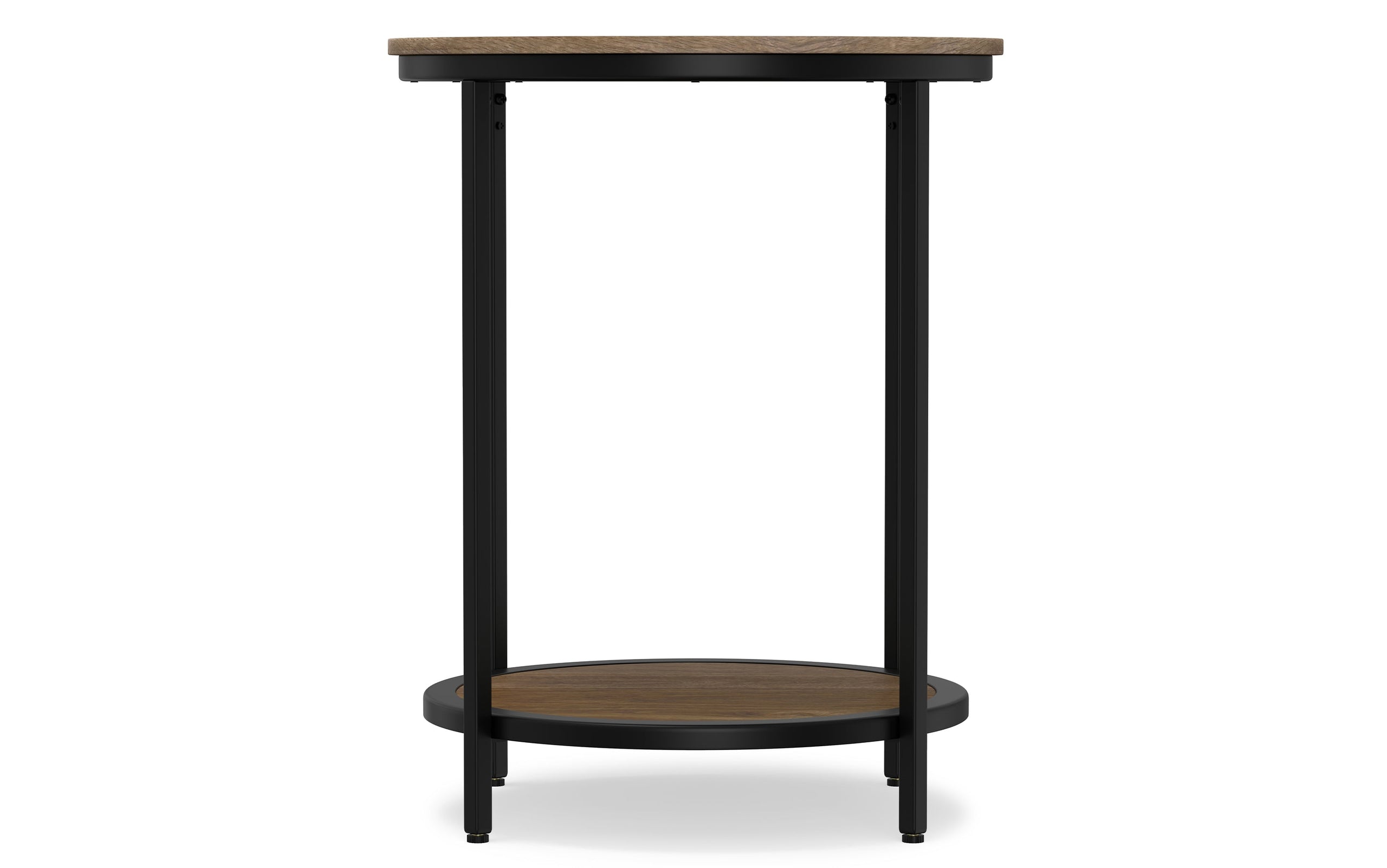 Warm Grey Black | Jenna Round Side Table