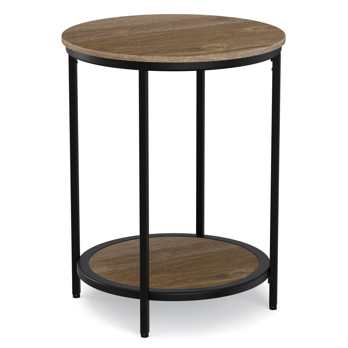 Warm Grey Black | Jenna Round Side Table