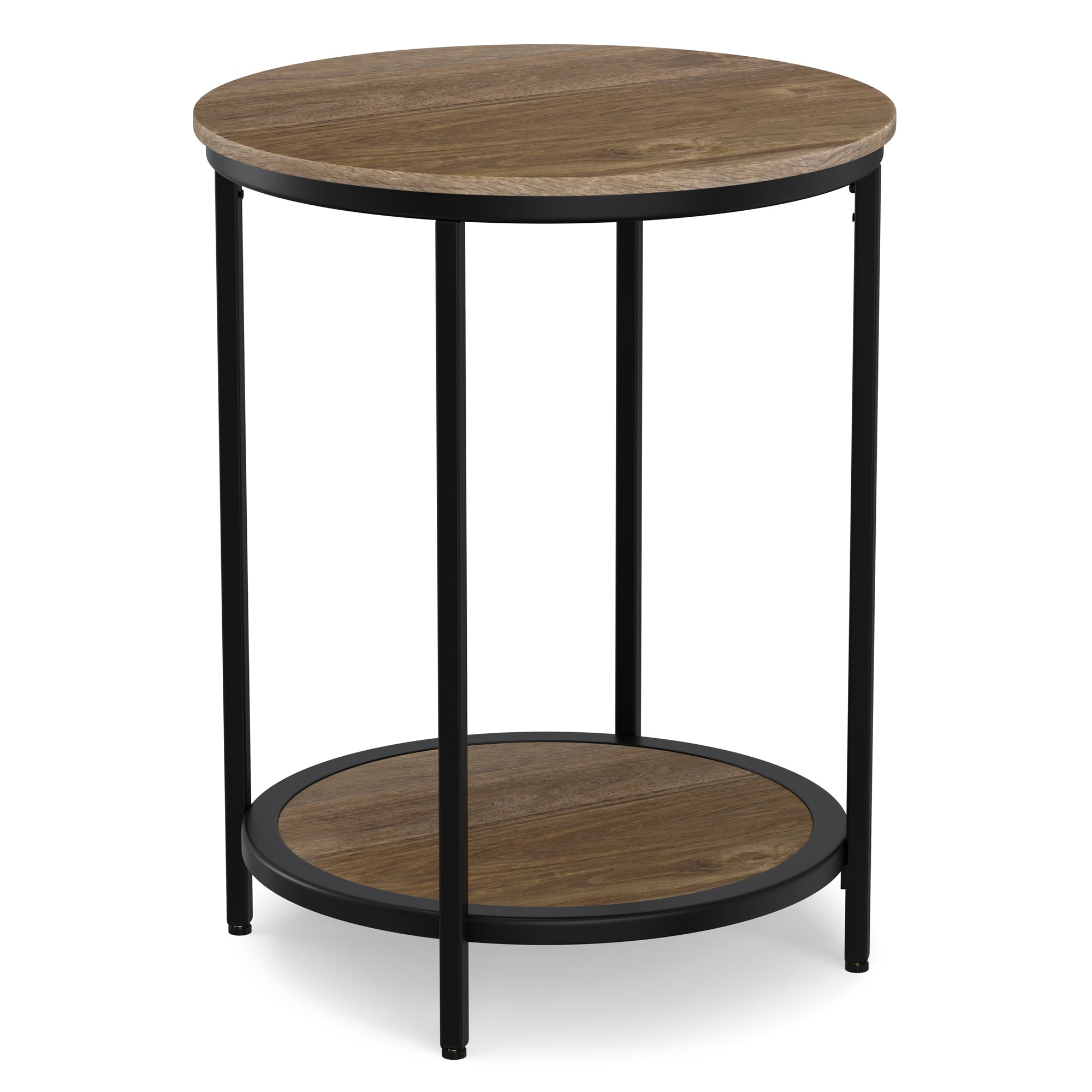 Warm Grey Black | Jenna Round Side Table