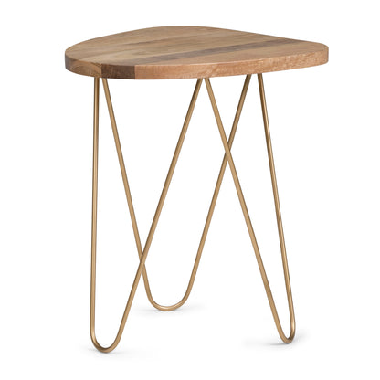 Natural and Gold | Patrice Metal Table