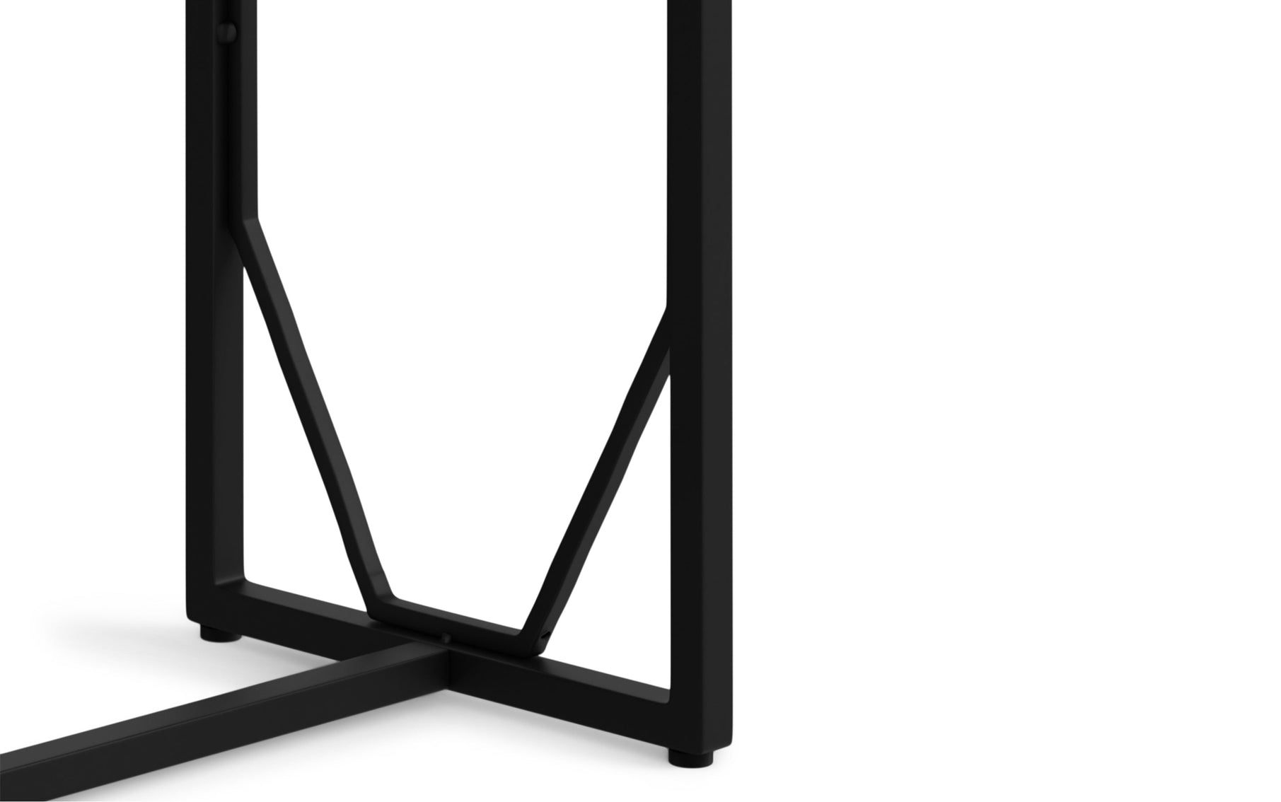Black | Selma Metal/Wood Accent Table in Natural and Gold