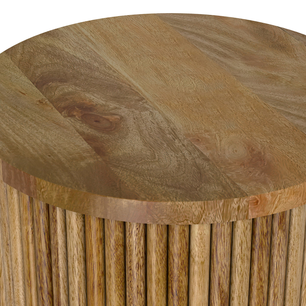 Natural | Demy 18 inch Accent Table