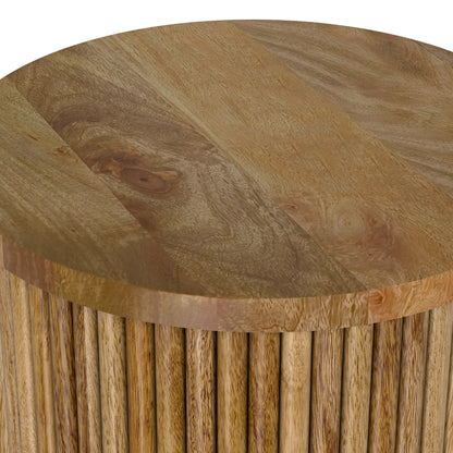 Natural | Demy 18 inch Accent Table