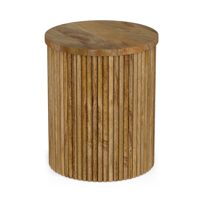 Natural | Demy 18 inch Accent Table